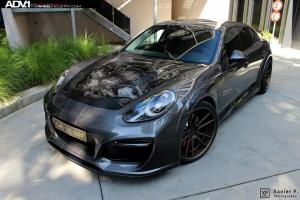 Porsche Panamera Grand GT by TechArt and RS-Quattro on ADV.1 Wheels (ADV5.2DCSL) 2015 года